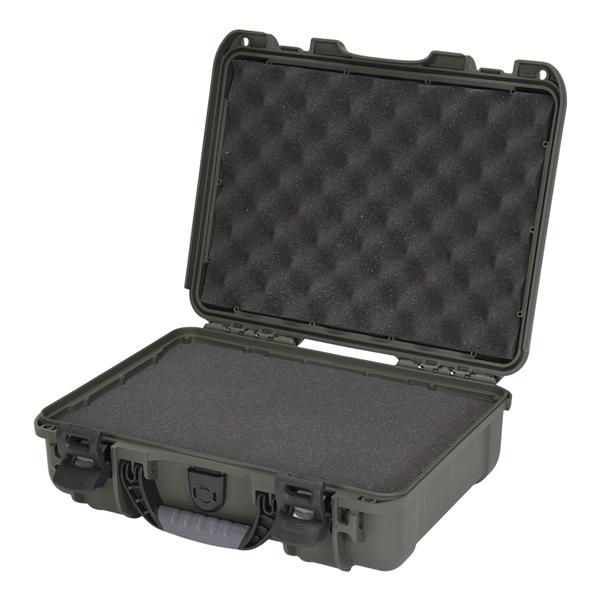 Model 910 Case 14.3×11.1×4.7" Olive PowerClaw Latching System Sft Grp/Hndl