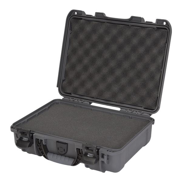 Model 910 Waterproof Case 14.3×11.1×4.7" Graphite Ltch Clsr Sft Grp/Ergo Hndl