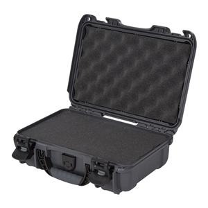 Model 909 Waterproof Case 12.6x9x4.4" Graphite Latch Closure Sft Grp/Ergo Hndl