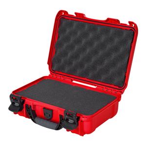 Model 909 Waterproof Case 12.6x9x4.4" Red Latch Closure Sft Grp/Hndl