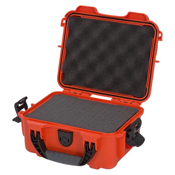Model 904 Waterproof Case 10.2x7.9x4.5" Orange Latch Closure Sft Grp/Hndl