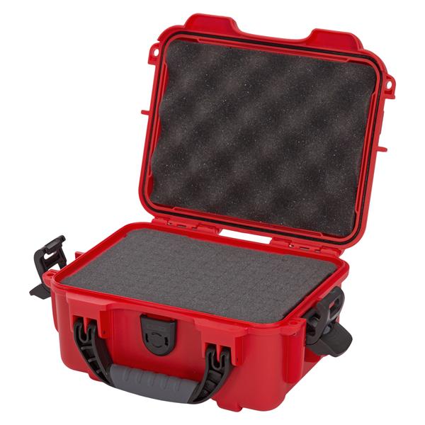 Model 904 Waterproof Case 10.2x7.9x4.5" Red Latch Closure Sft Grp/Hndl