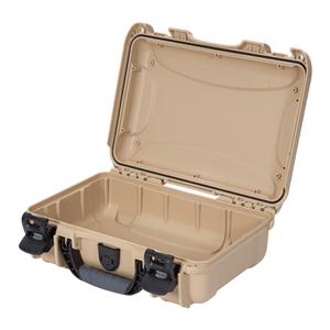 Model 909 Waterproof Case 12.6x9x4.4" Tan Latch Closure Sft Grp/Ergo Hndl