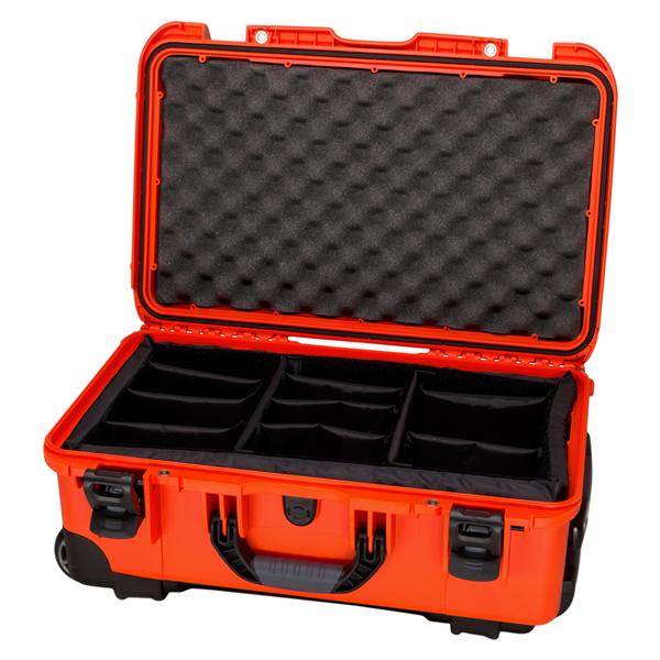 Model 935 Waterproof Case 22x14x9" Orange Ltch Clsr Tp Hndl/Sd Hndl/Rtrctbl Hndl