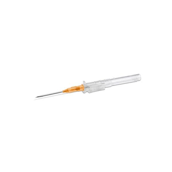 IV Catheter Catheter Sliding Safety Needle 14 Gauge 1-1/4" 50/Bx, 4 BX/CA