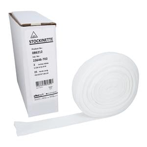 Orthopedic Stockinette White 2"x25yd, 12 RL/CA