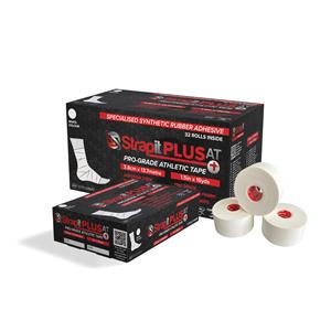 Strapit Tape Cotton Fabric 0.5"x10yd White 24/Ca