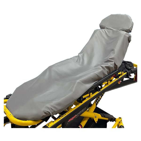 G-Force Stretcher Fitted Sheet Gray Soft Woven 36x90"