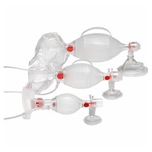 AMBU BVM Resuscitator Pediatric Disposable 6/Ca