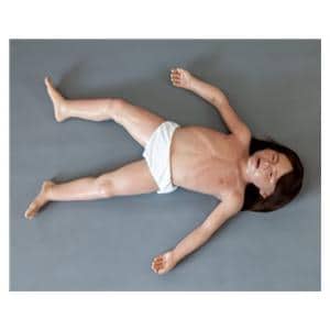 SimBodies Full Body Manikin Training 5 Years Old Female Manikin Ea