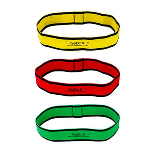CanDo Exercise Loop Yellow/Red/Green