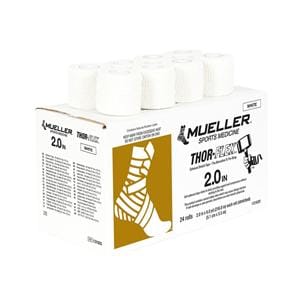 ThorFlex Athletic Tape 65% Polyester/35% Non-Woven 2"x6yd White NS 24/Ca
