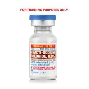 Practi-Sodium Chloride 0.9% Simulated Medication 40/Pk
