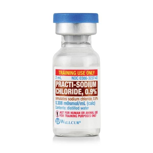 Practi-Sodium Chloride 0.9% Simulated Medication 40/Pk