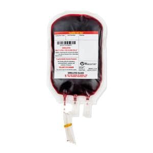 Practi-Blood Bag Simulated Medication Ea