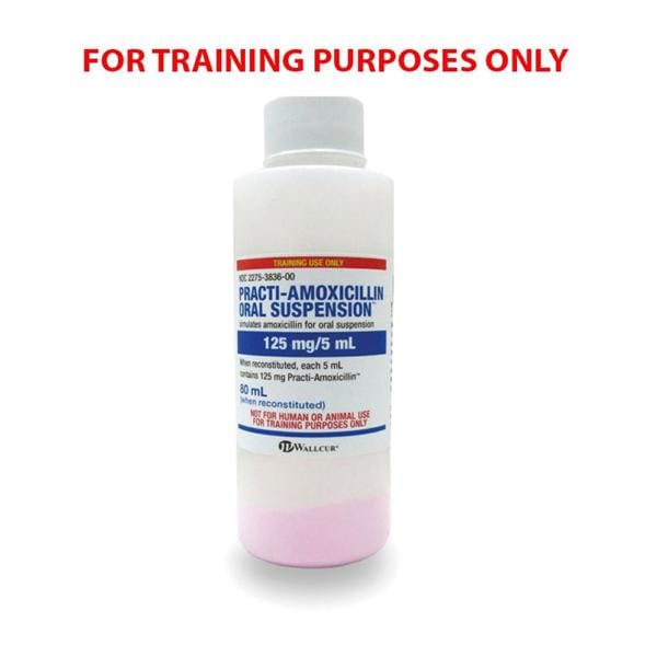 Practi-Amoxicillin Oral Suspension Simulated Medication Ea