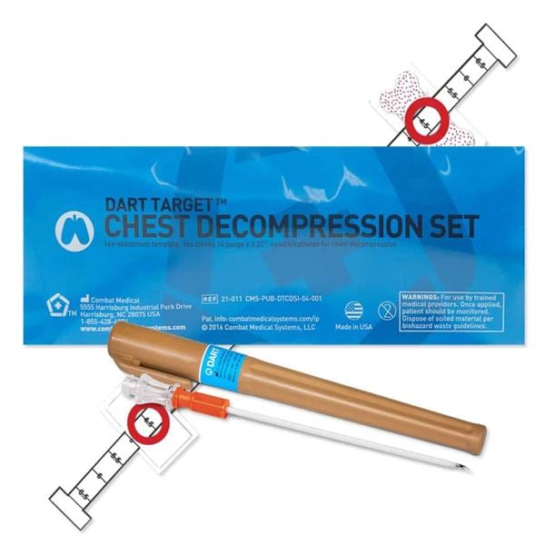 Safeguard Chest Decompression Set