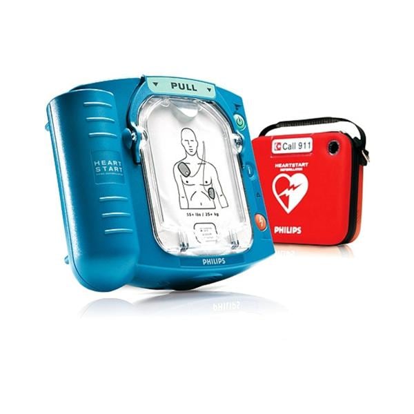 Philips AED Defibrillator AED New Portable Automatic Lithium Ion Battery Ea