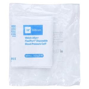 FlexiPort Blood Pressure Cuff Size 10 Wht/LtBlu LF Ea