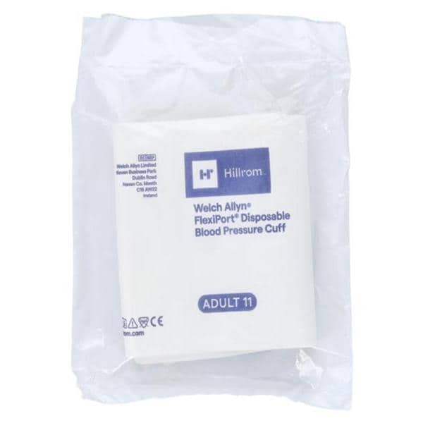 FlexiPort Blood Pressure Cuff Size 11 Wht/NvyBl LF Ea, 20 EA/PK