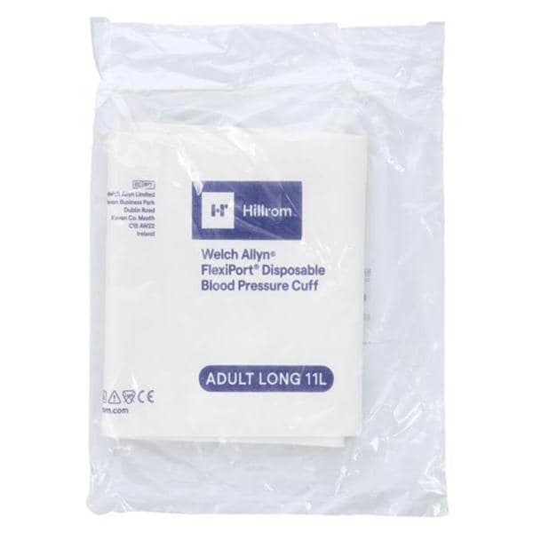 FlexiPort Blood Pressure Cuff Size 11 Wht/NvyBl LF Ea, 20 EA/PK