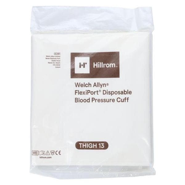 FlexiPort Blood Pressure Cuff Size 13 Wht/Brn LF Ea, 20 EA/PK