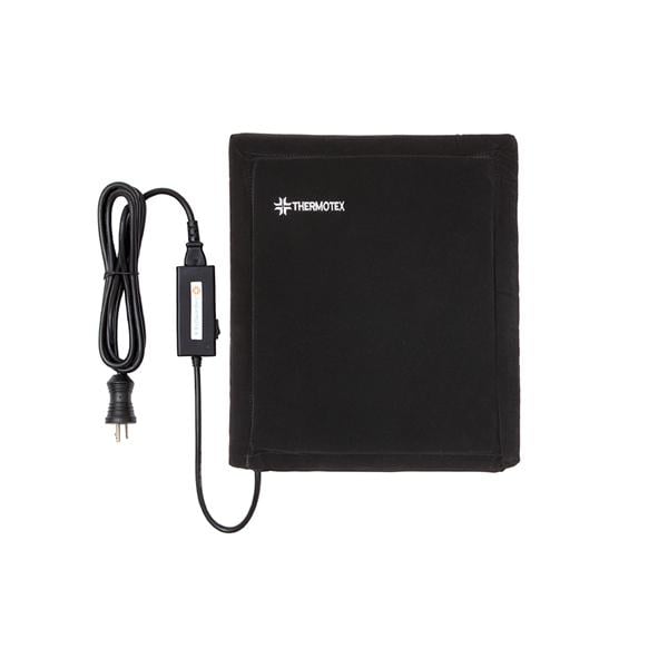 Gold Far Infared Heating Pad New Black Nylon Cover With Single Insert