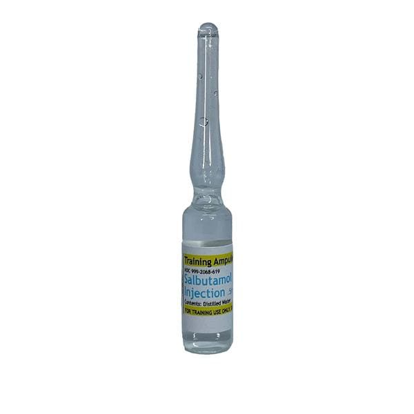 Salbutamol Injection 0.5mg/mL Simulated Medication 25/Ca