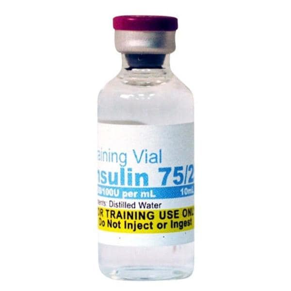 Insulin 75/25 Simulated Medication 25/Ca