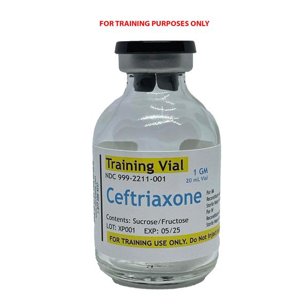 Ceftazidime Simulated Medication 25/Ca