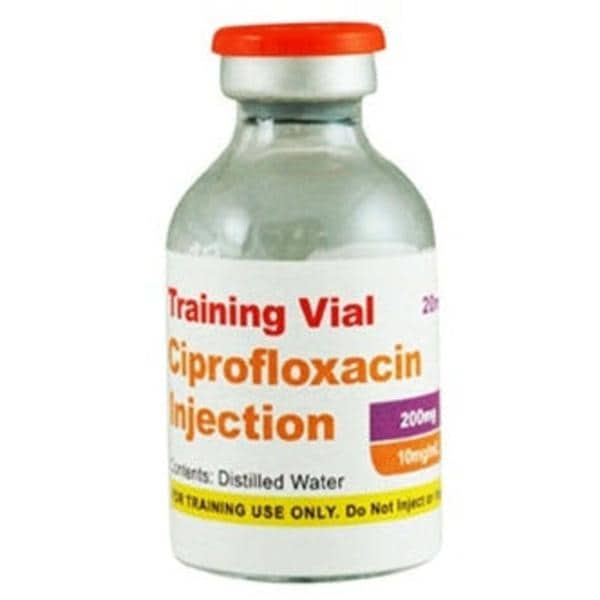 Ciprofloxacin Injection 200mg Simulated Medication 16/Ca