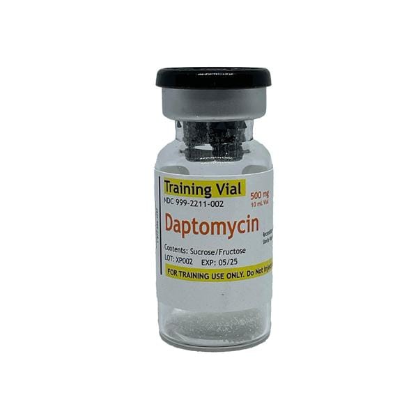 Daptomycin 500mg/10mL Simulated Medication 25/Ca