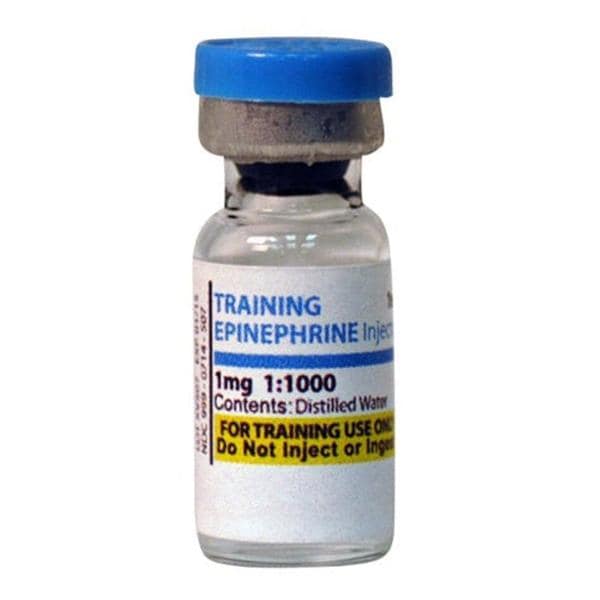 Epinephrine 1:1000 Simulated Medication 25/Ca