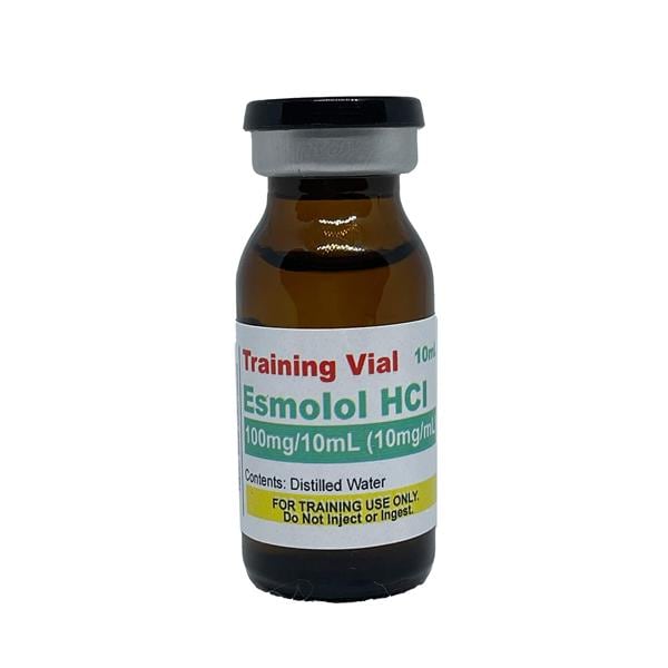 Esmolol HCl 100mg/10mL Simulated Medication 25/Ca