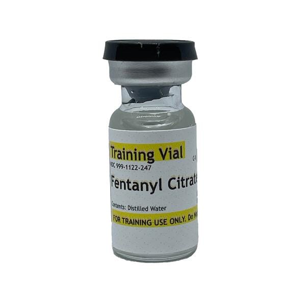 Fentanyl Citrate 100mcg/2mL Simulated Medication 25/Ca