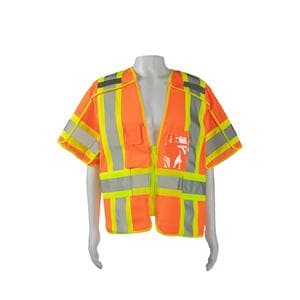 Petra Roc Safety Vest Orange/Lime