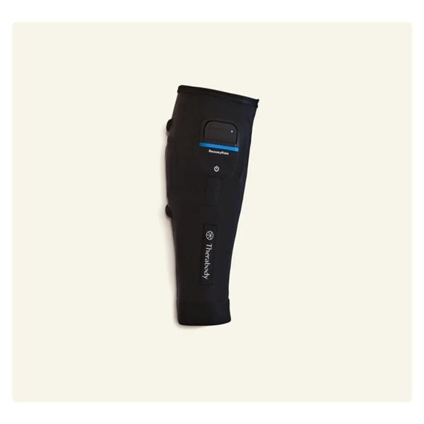 RecoveryPulse Recovery Sleeve Black 70% Germanium Plystr/30% Nyl/Spndx w/ Batt