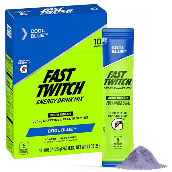Fast Twitch Energy Powder Packet 12/Ca