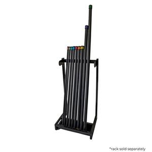 First Place Aerobics Weight Bar 24lb Steel/Foam Black/Gold