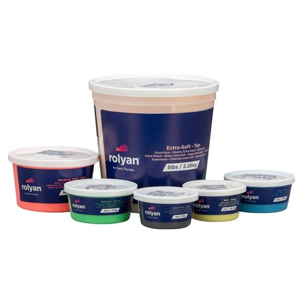Rolyan Therapy Putty Gray Ea