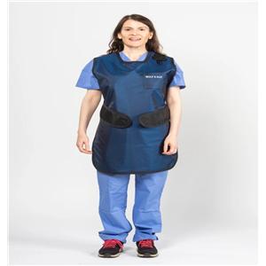 Easy Wrap Lead Free Apron Black .5mm 24x40" Ea