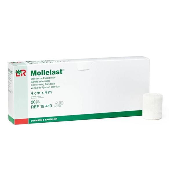 Mollelast Conforming Bandage Gauze 4cmx4m 26/Ca