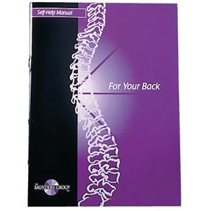 For Your Back Self-Help Manual Ea