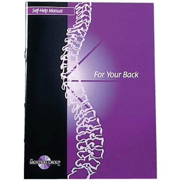 For Your Back Self-Help Manual Ea