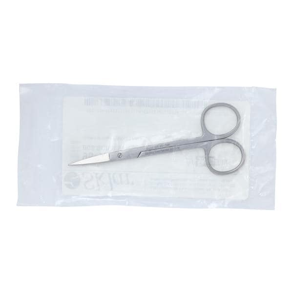 Surgi-OR Iris Scissors Straight 4-1/2" Stainless Steel Non-Sterile Reusable Ea