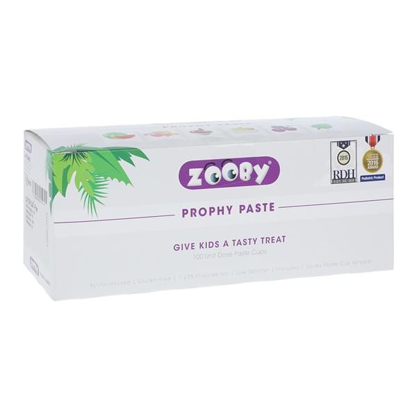 Zooby Prophy Paste, Fine, Gator Gum, 100/Pk, 605210 thumbnail 7