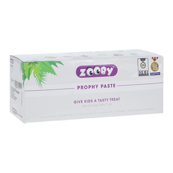 Zooby Prophy Paste Medium Turtle Melon 100/Bg thumbnail 7