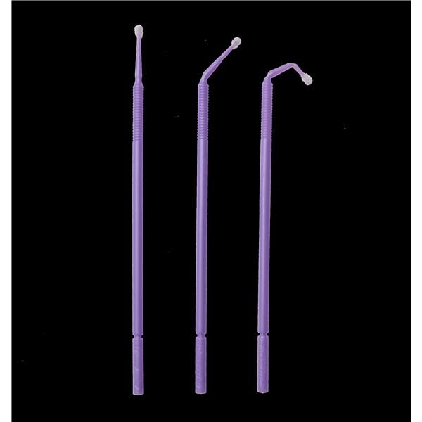 Microbrush DUO Double Bending Micro Applicator Pearl Purple 100/Pk