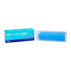 Microbrush DUO Double Bending Micro Applicator Pearl Blue 100/Pk