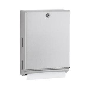 Classic Series Paper Towel Dispenser Satin Finish Stainless Steel Ea